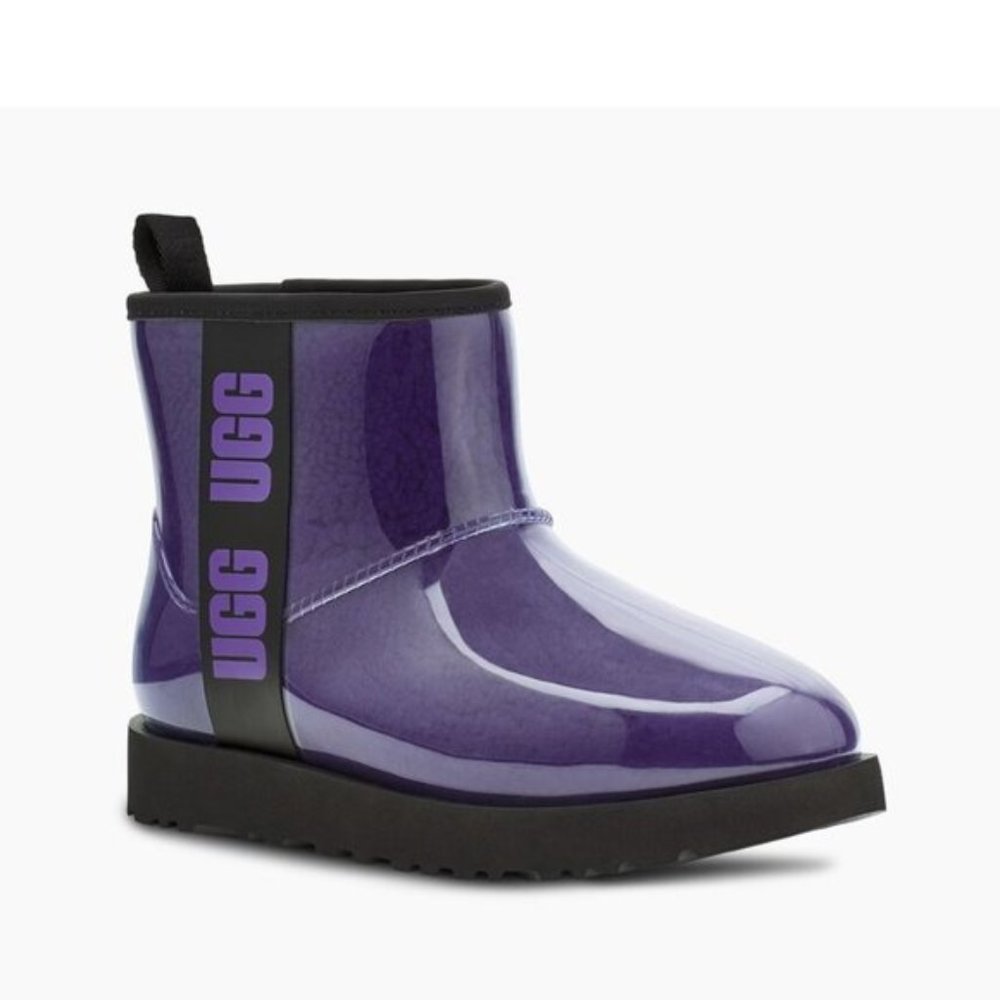🎁 UGG Classic Clear Mini Waterproof Boots - Picture 1 of 8